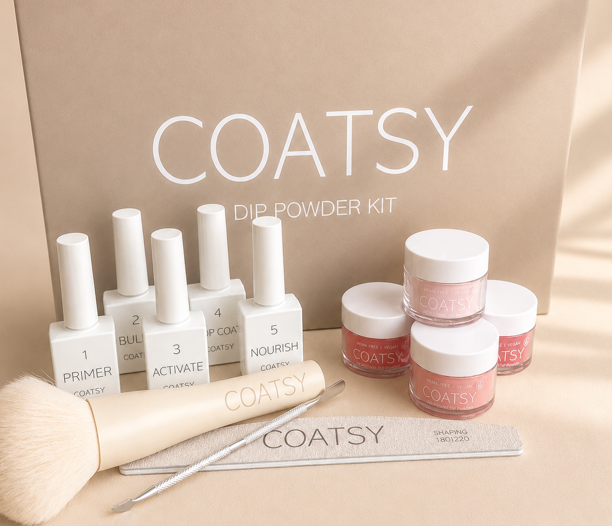 THE ULTIMATE DIP POWDER KIT